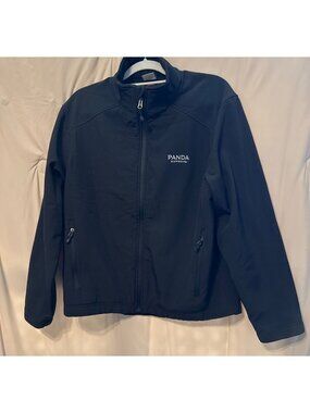 Barco Black Panda Express Uniform Zip Jacket Men's Medium